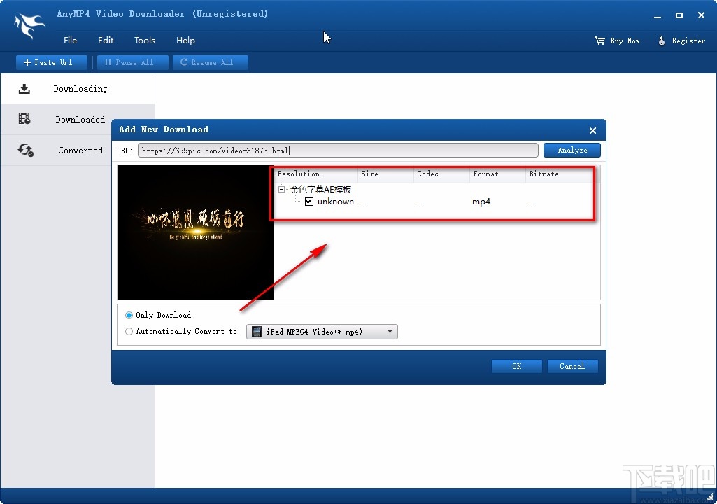 AnyMP4 Video Downloader下载视频的方法