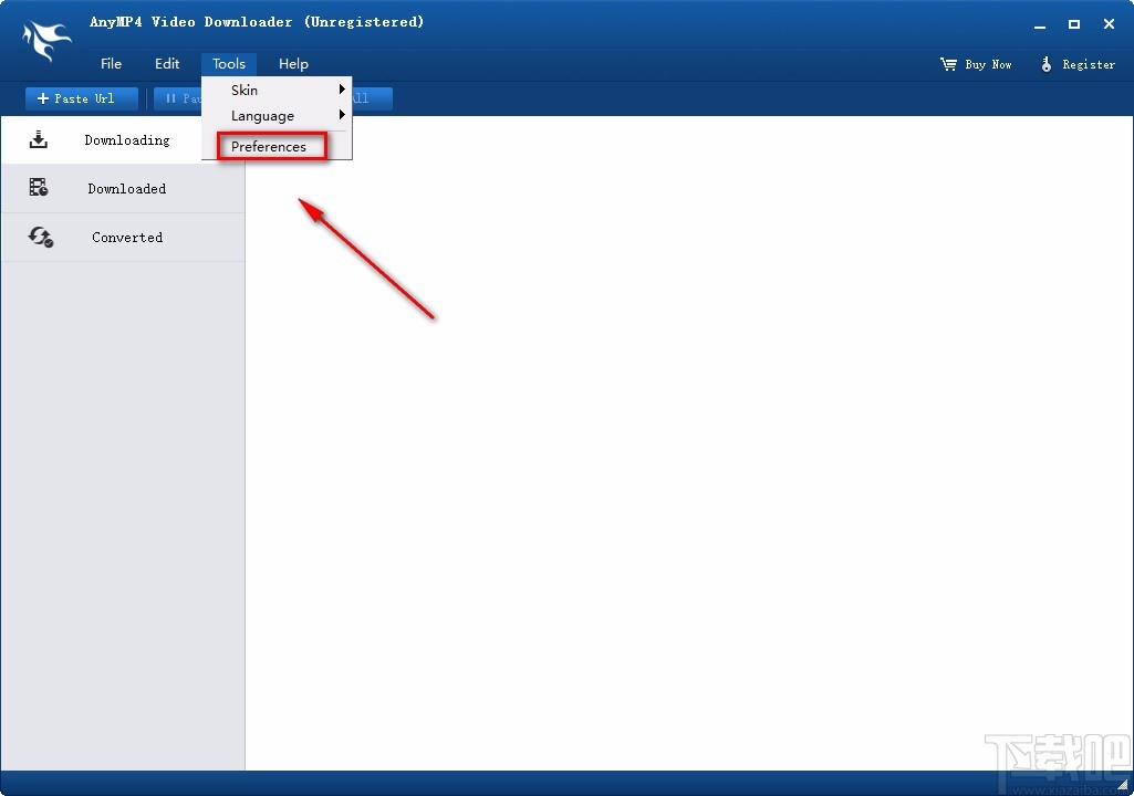 AnyMP4 Video Downloader设置默认下载保存位置的方法
