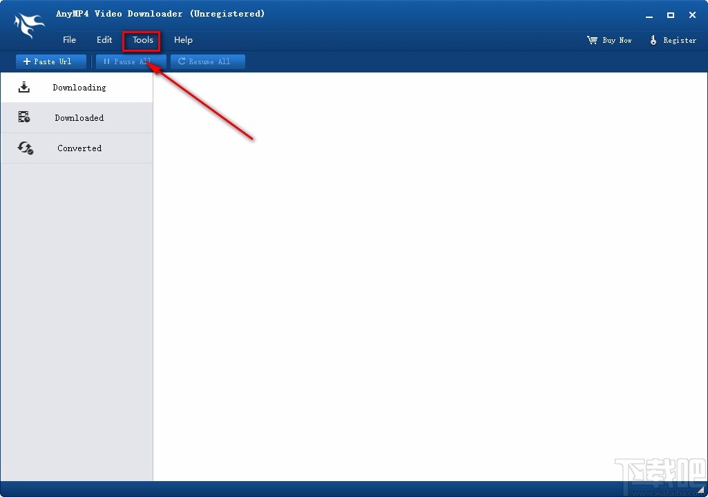 AnyMP4 Video Downloader设置默认下载保存位置的方法