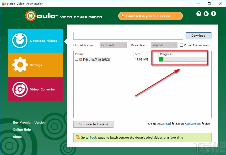 Houlo Video Downloader下载视频的方法