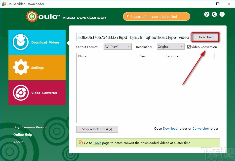 Houlo Video Downloader下载视频的方法