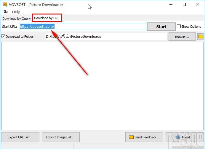 Vov Picture Downloader批量下载图片的方法