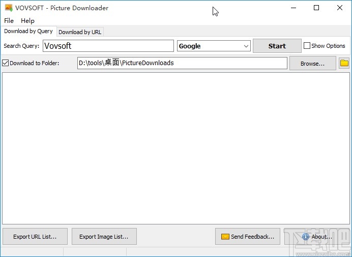Vov Picture Downloader批量下载图片的方法