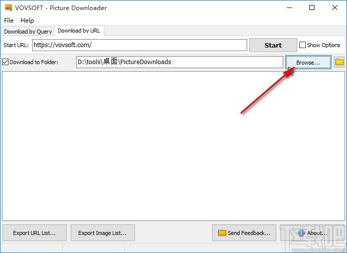 Vov Picture Downloader批量下载图片的方法