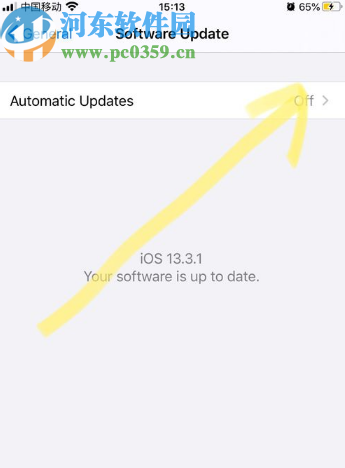 iPhone se开启系统自动更新功能的方法
