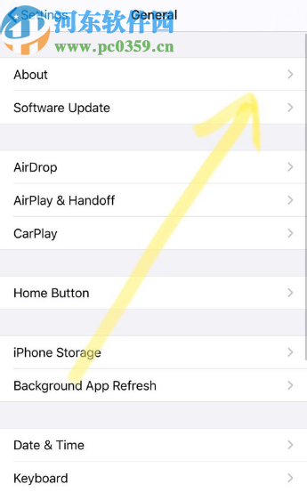 iPhone se开启系统自动更新功能的方法