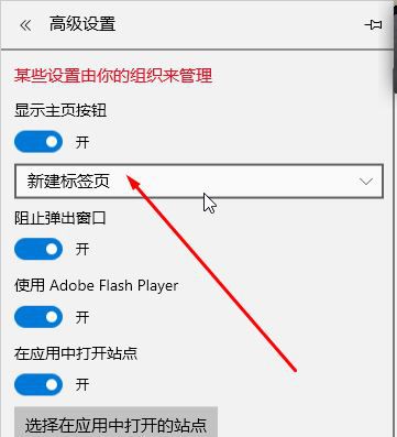 win10 Edge浏览器怎么显示主页