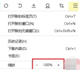 星愿浏览器如何调整页面缩放