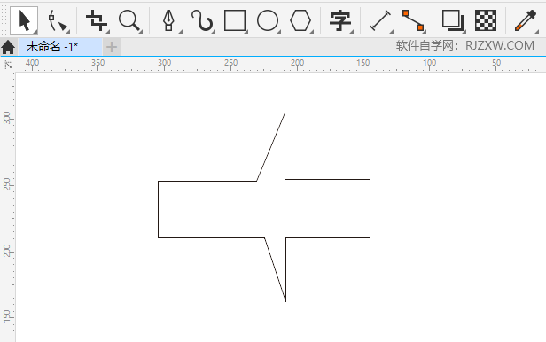cdr图形如何只拉伸一个角的详细介绍