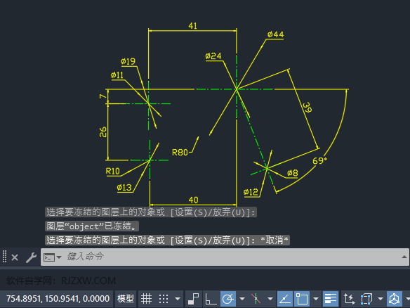 CAD2023如何解冻所有图层