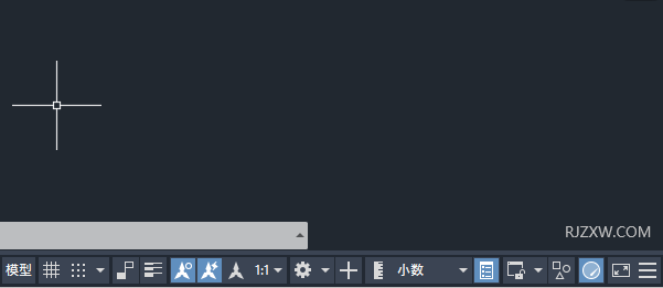 CAD2023没有小控件怎么办呢