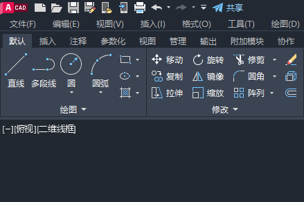 CAD2023怎么从二维转三维空间
