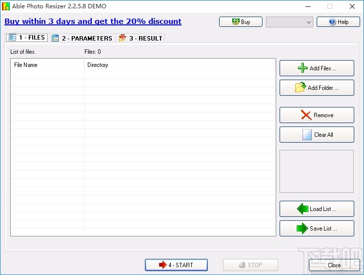 Able Photo Resizer批量压缩图片的方法