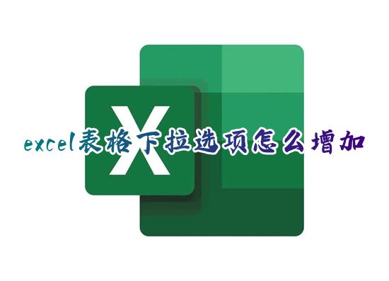 excel表格下拉选项怎么增加 电子表格下拉选项怎么设置内容