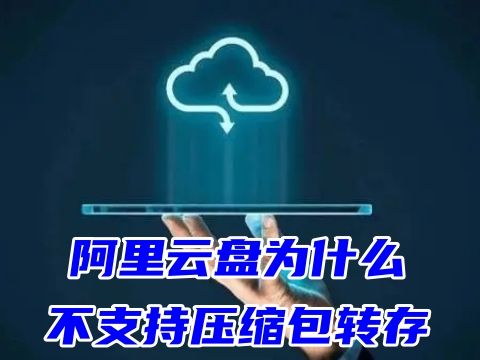 阿里云盘为什么不支持压缩包转存 阿里云盘压缩包不能分享怎么办