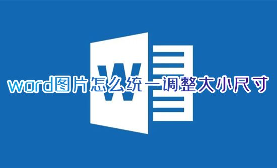 word图片怎么统一调整大小尺寸 word一次性调整所有图片大小怎么设置