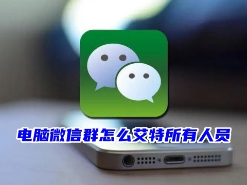 电脑微信群怎么艾特所有人员 微信群怎么一键@所有人