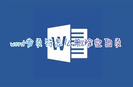 word分页符怎么删除空白页 word怎么把分页符取消掉