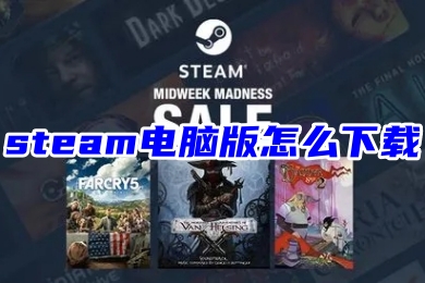 steam电脑版怎么下载 steam电脑版下载安装教程