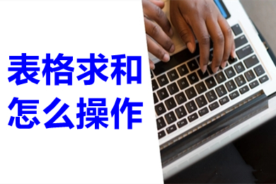 表格求和怎么操作 表格求和快捷键介绍