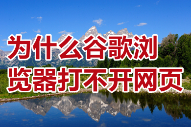 为什么谷歌浏览器打不开网页 为什么谷歌浏览器搜索不了东西
