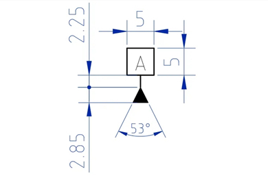 cad基准符号a怎么标注 cad基准符号快捷键