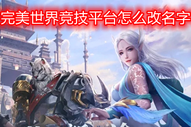 完美世界竞技平台怎么改名字 csgo完美世界对战平台怎么改实名制