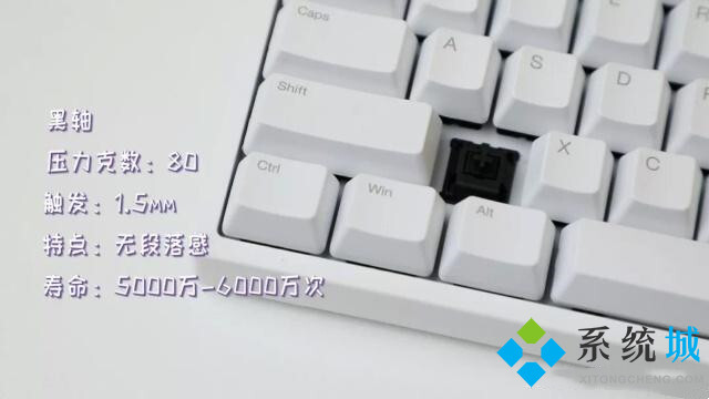 机械键盘黑轴红轴青轴茶轴有啥区别 打游戏用什么轴的机械键盘