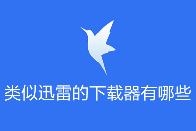 类似迅雷的下载器有哪些 类似迅雷的下载器推荐