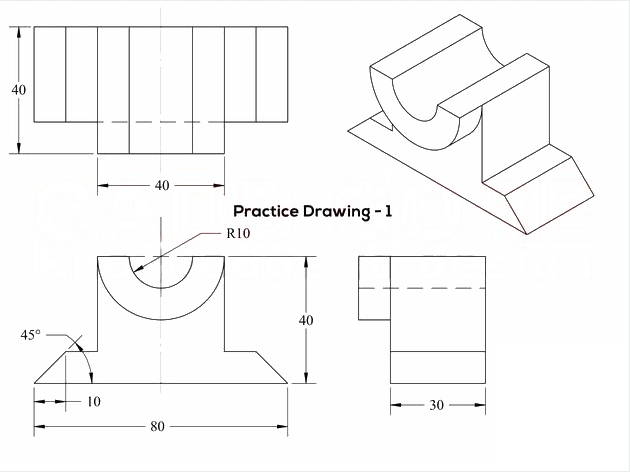 CREO如何减材料绘图练习