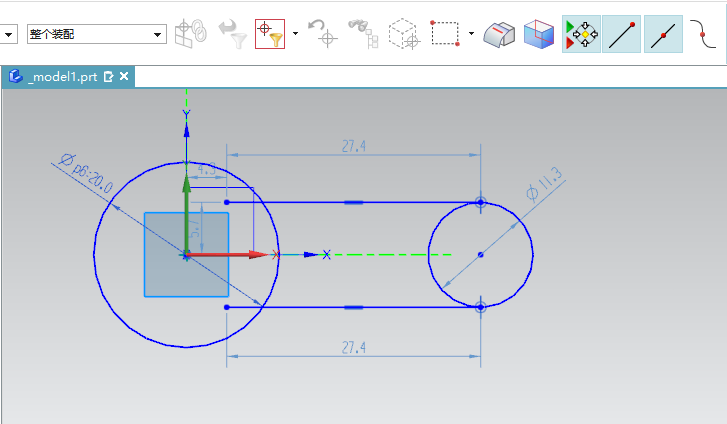 UG草图如何快速修剪