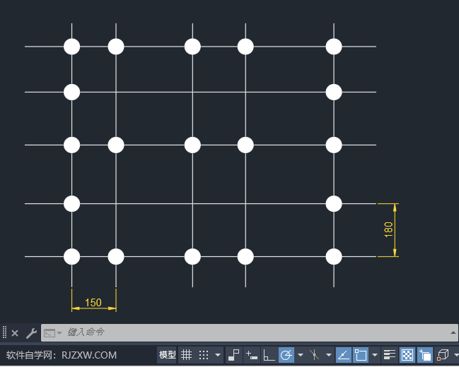CAD连续标注怎么用