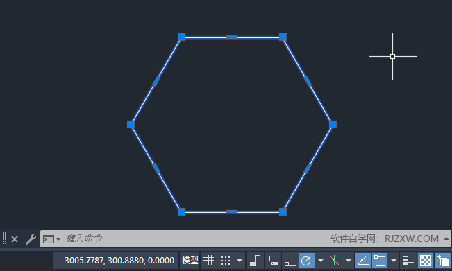 cad怎么把一条线打断成若干