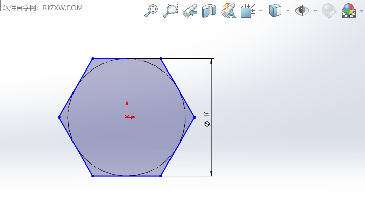 SOLIDWORKS软件中的旋转实体怎么使用