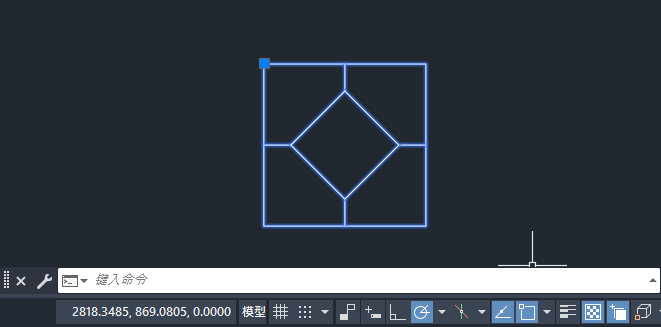 CAD块打散的方法