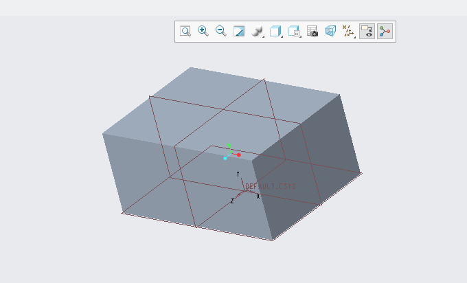 CREO实体倒圆角怎么倒