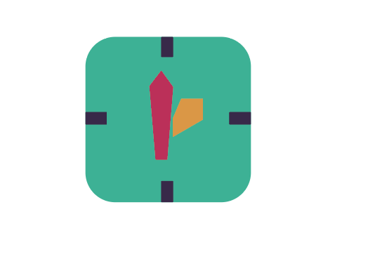 AI如何绘制一个时间APP图标