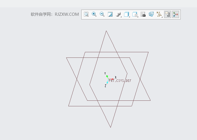CREO如何新建平移基准平面