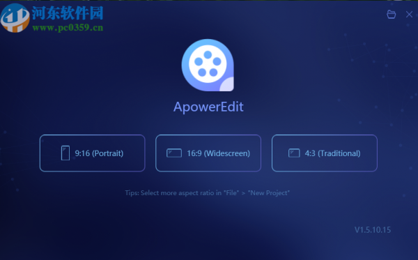 apowersoft video editor切换成中文界面的方法步骤