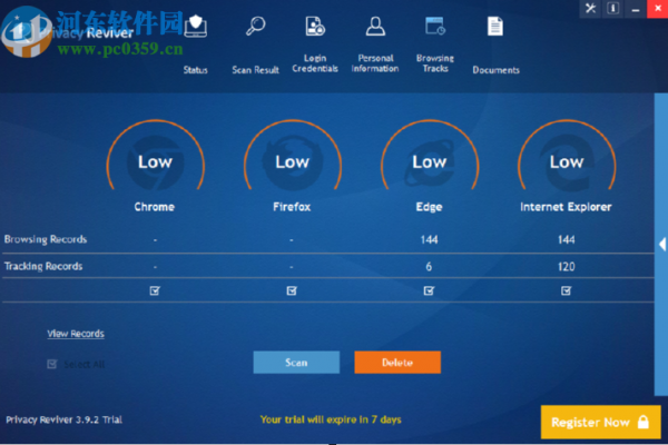 使用Privacy Reviver Premium保护电脑隐私数据的方法步骤