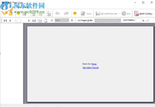 使用A-PDF Page Cut切割PDF文件的方法步骤