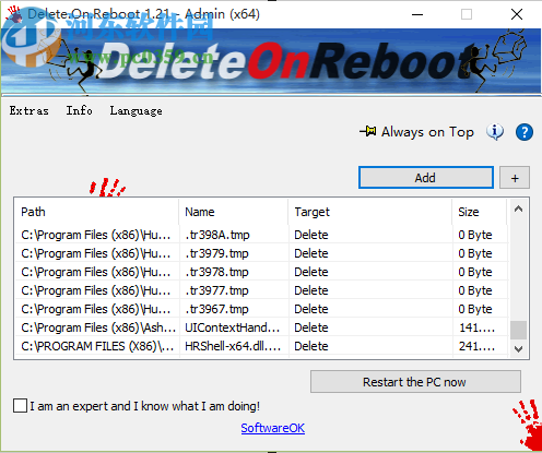 Delete.On.Reboot重启删除文件的方法