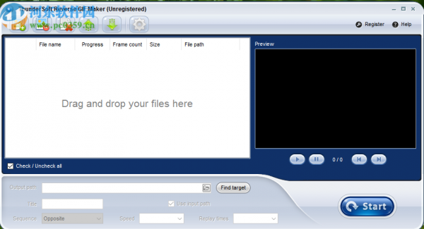 ThunderSoft Reverse GIF Maker逆向转换GIF的操作方法