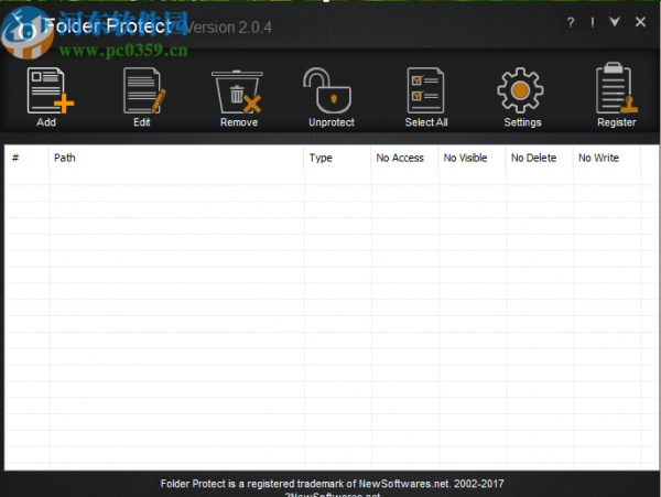 使用Folder Protect设置文件夹权限的方法