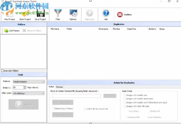 Boxoft Duplicate Image Finder扫描删除重复图片的方法步骤