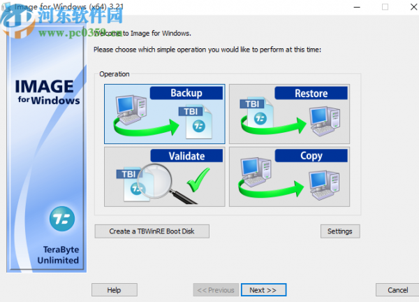 TeraByte Drive lmage Backup备份文件的操作方法
