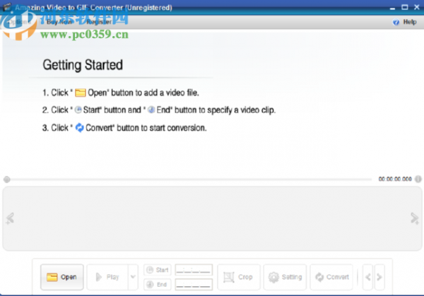 Amazing Video to GIF Converter将视频转换成gif的方法