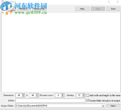 SVG2PNG将SVG图像转换成png格式的方法