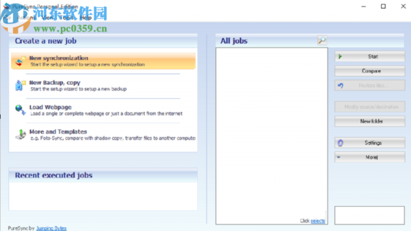 使用PureSync备份电脑文件的方法