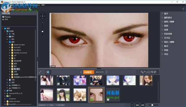 Ashampoo Photo Optimizer为照片移除红眼的方法
